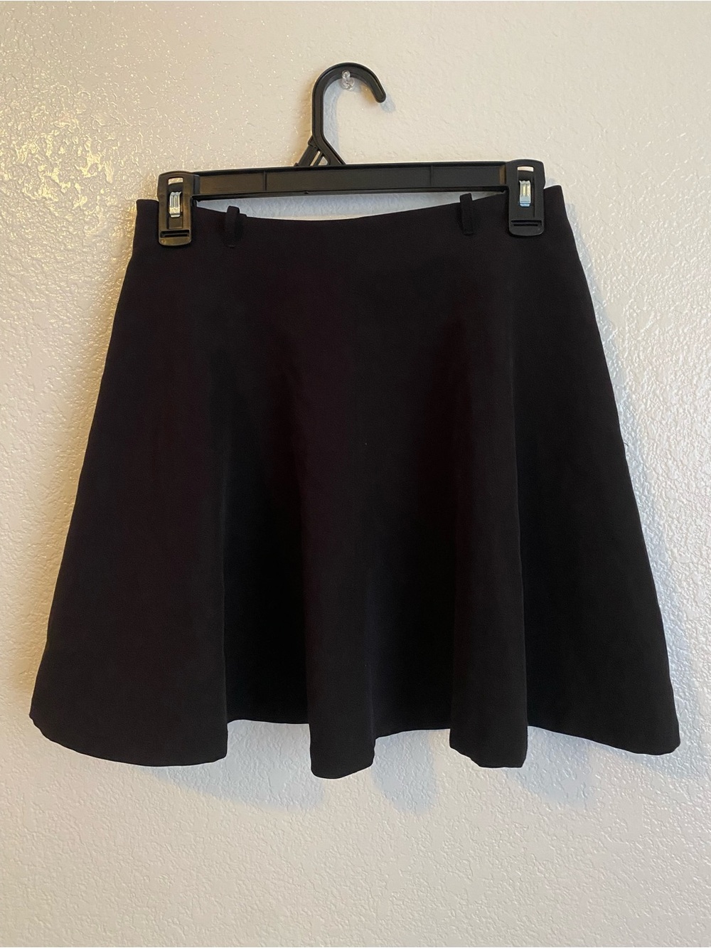 ***PRICE DROP*** Zara Black Circle Skater Office Cocktail Skirt S - Picture 2 of 4